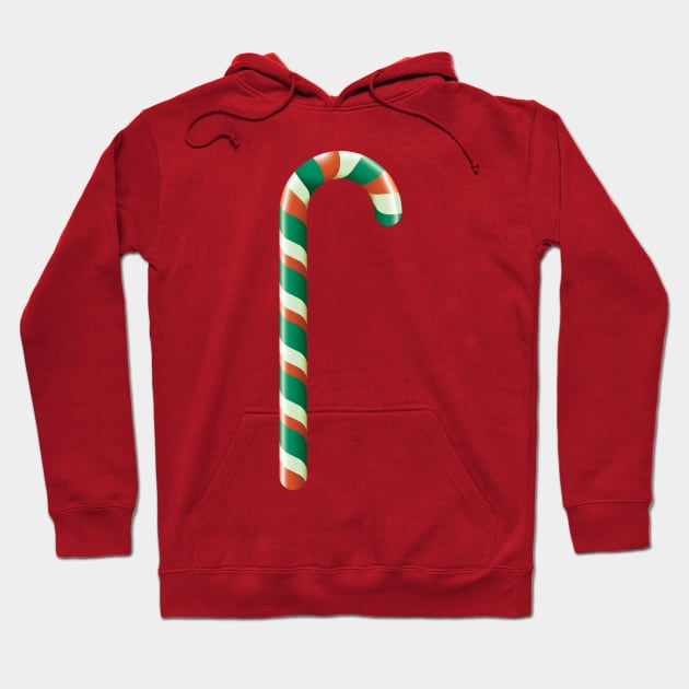 Candy Cane Hoodie by Kat C.